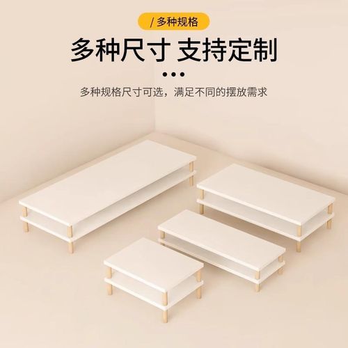 显示器增高架双层桌面加宽电脑支架屏幕增高显示屏架子抬高托架