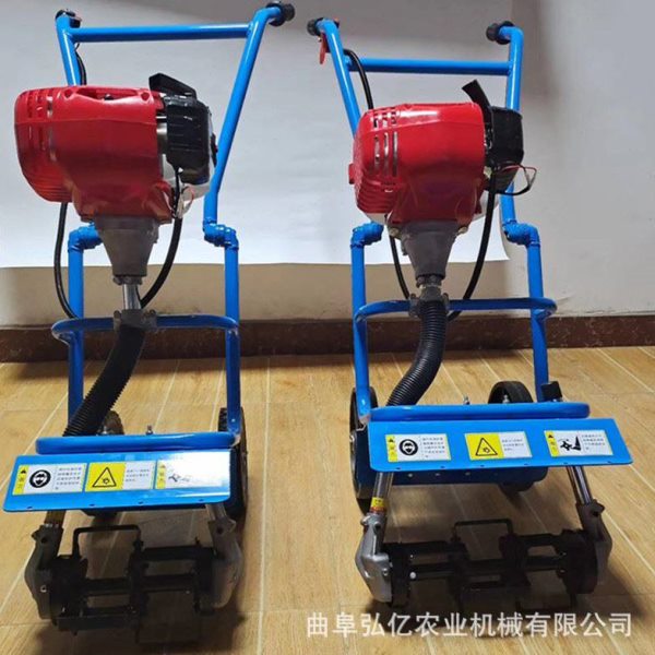 轻巧灵活汽油推车锄草机四冲程园林打草机家用小型微耕机犁地机