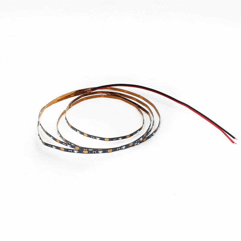 超细超窄LED灯带0805自闪七彩变色跑马模型玩具氛围彩灯可裁剪条