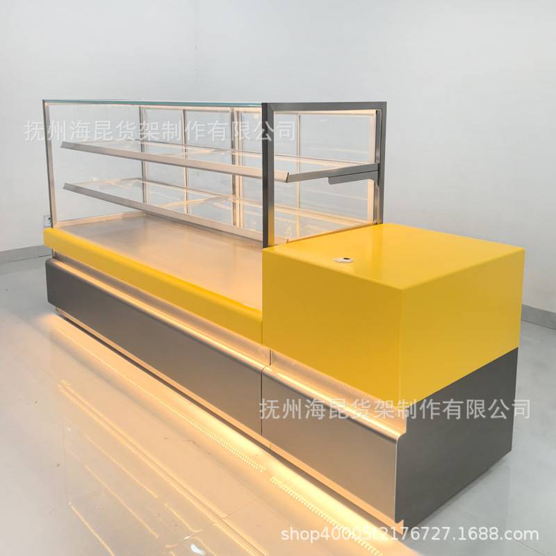 面包柜糕点柜烘焙店货架点心柜桃酥柜干点柜玻璃柜柜台