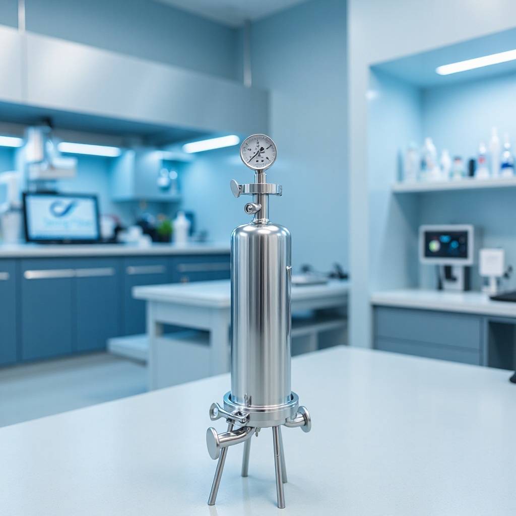 卫生级微孔膜单芯过滤器超滤酿酒精密折叠式滤芯