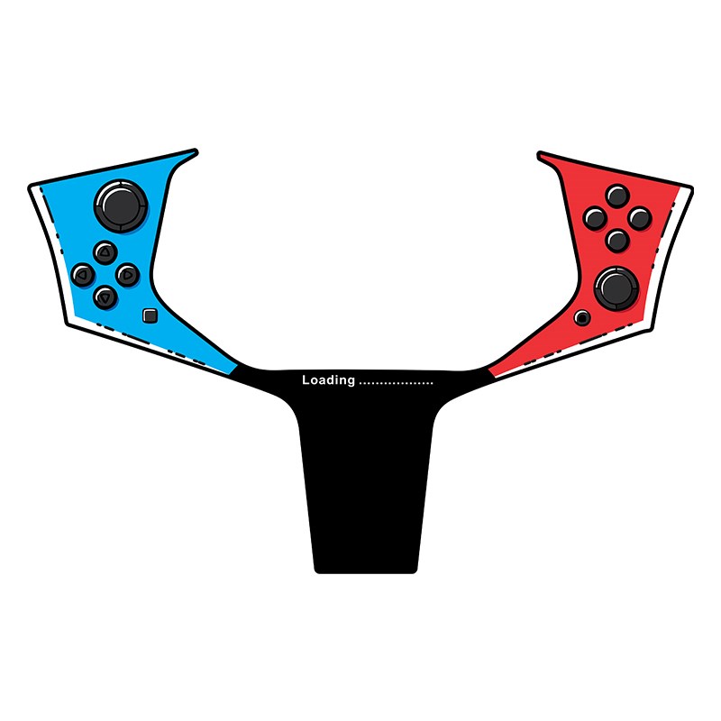 适用极核AE8S+仪表拉花保护贴电动车装饰贴花创意贴纸改装件配件