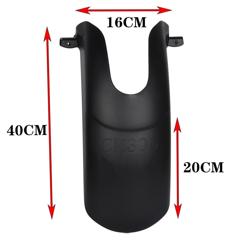 适用本田CM300改装前挡泥板CM500前挡泥瓦加长有效挡泥无损配件