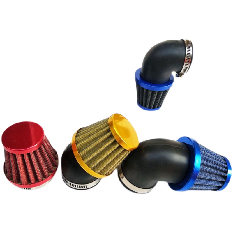 改装通用摩托车配件化油器进气蘑菇头空滤高分量冬菇头空气滤清器