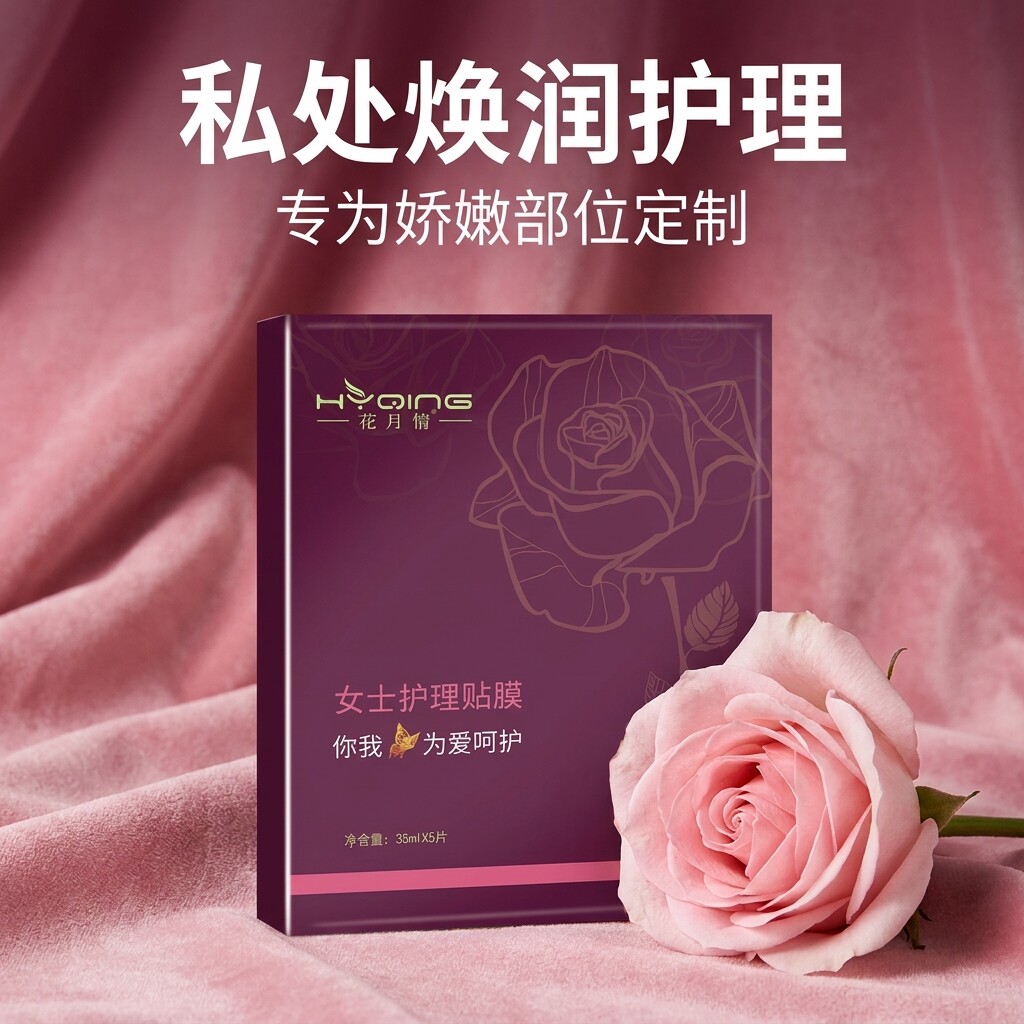 花月情女性私密面膜水润护理私处私处保养