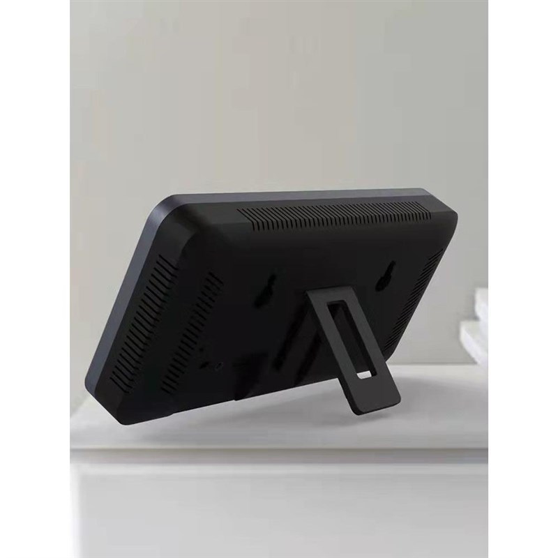 新品挂壁式大屏幕甲醛pm2.5二氧化碳时间日期闹钟空气质量检测仪
