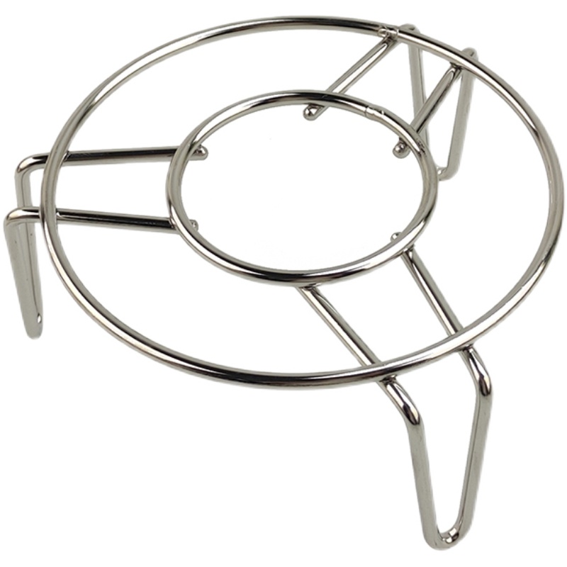 304不锈钢隔水蒸架家用加粗高矮三脚蒸格蒸笼电饭煲压力锅蒸菜架