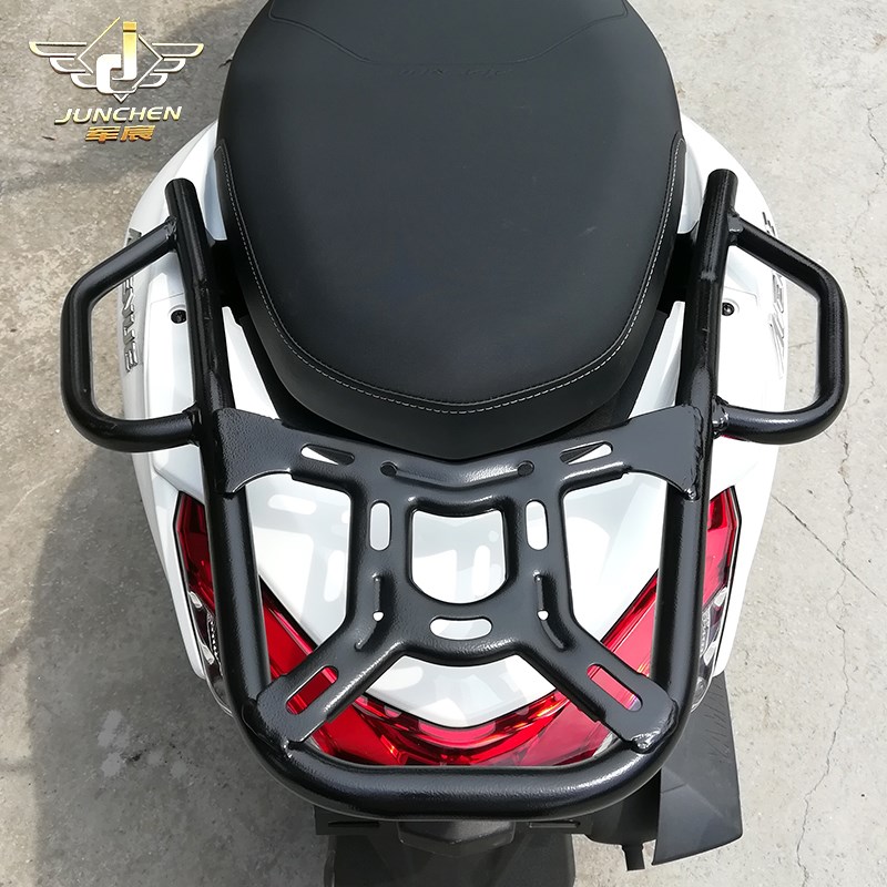 适用于雅马哈国四巡鹰125后货架JYM125T-3尾架踏板车尾箱架后扶手