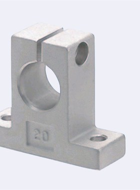 【SHAM】导向轴支座支架固定座T型开口固定底座标准型SHA8 10 ~60