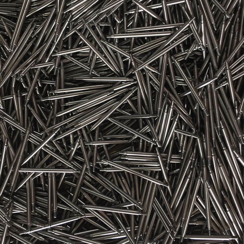 双头螺牙不锈钢轴 滑轮轴芯 滚轮轴 双头螺牙光轴 细长不锈钢轴