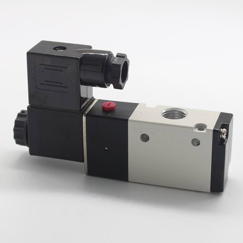 气动电磁阀3V310-10-NC常闭DC24V AC220V二位三通换向阀气开关阀