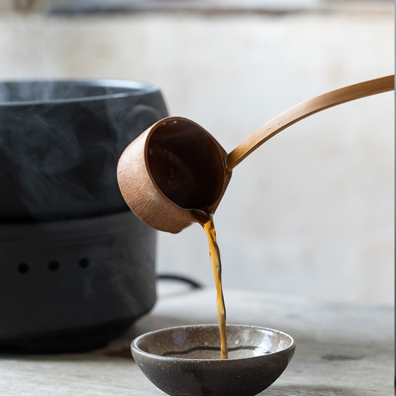 无漆竹制酒提子打酒器酒吊盛舀小水勺分碗勺子泡茶勺漏斗水瓢家用