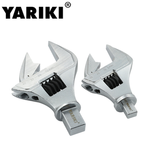 雅瑞克YARIKI扭力公斤力矩扳手活动开口头大开口活动插件5-41mm
