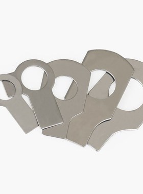 304不锈钢GB854单耳止动垫圈GB855双耳止退锁紧垫片介子M6M8-M48