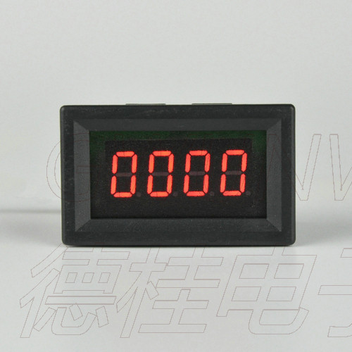 BY436VG DC0-2000V四位0.36寸高精度直流电压表 数显高压电压表头