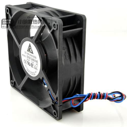 原装台达风扇EFB1248VHE 12CM 12038 48V 0.21A 交换机风扇
