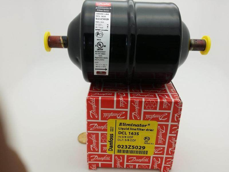 原装丹佛斯Danfoss雪柜 DCL163S冰箱过滤器 空调 冷库 机组过滤器