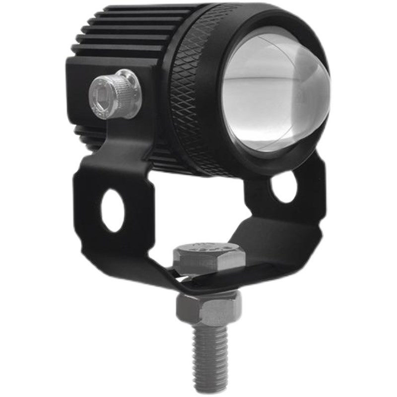 汽车LED透镜雾灯黄白双光前杠灯中网射灯摩托越野货车超亮远近光