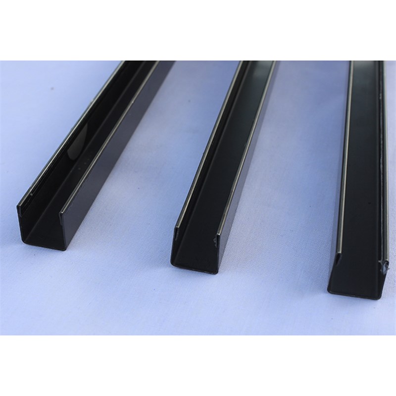 不锈钢包边装饰线条背景墙 嵌入式金属线条 收边封边条 开槽90度