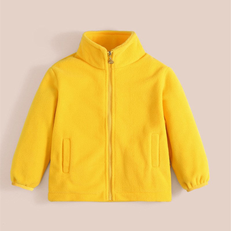 小黄鸭儿童冲锋衣男童女童外套防风户外通用加绒加厚内胆2024新款