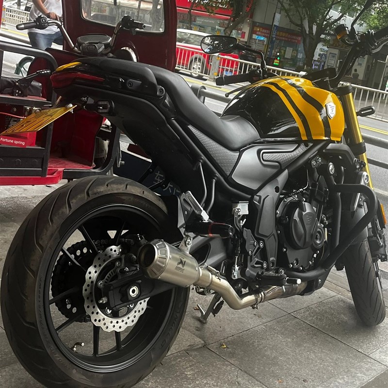 龙鑫500Ac无级排气管500Ac中段改装Ar Scorpio Sc吉村R77 Scorpio