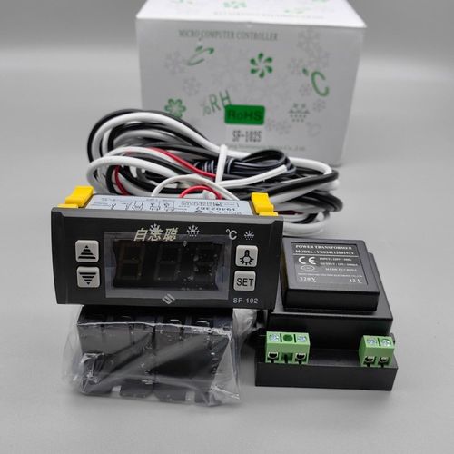 SF-102S电子温度控制器智能数字温控仪中山尚方冷柜化霜控制冰箱