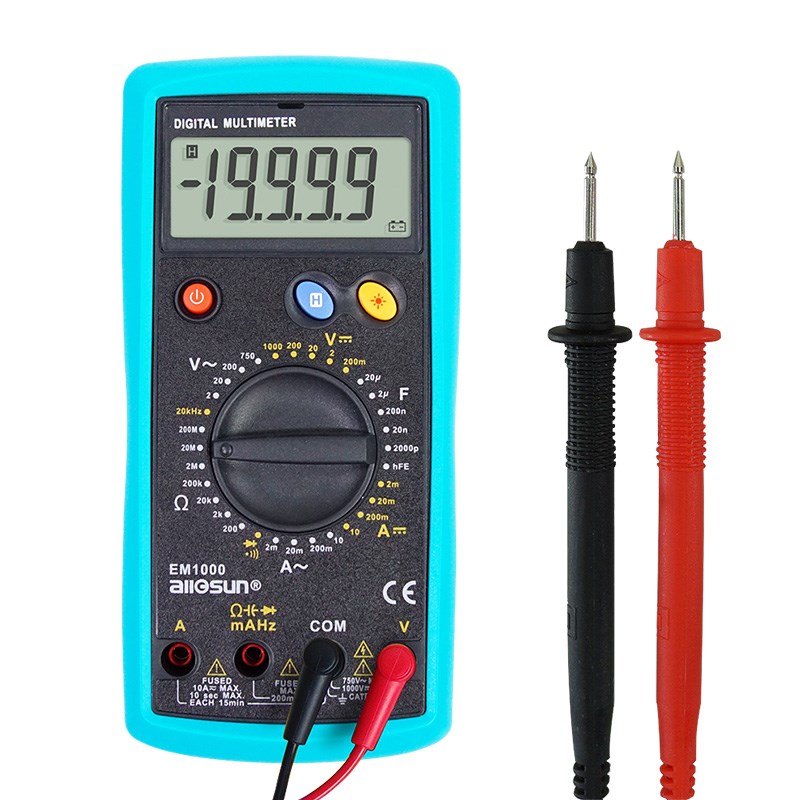 奥胜四位半万用表数字高精度全自动原装多功能维修特尖表笔万能表