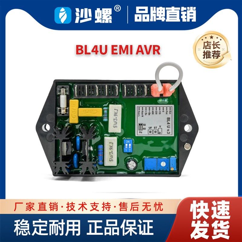 BL4U AVR 调压板柴油发电机自动电压调节器配件 RD1 FW D1 06-21