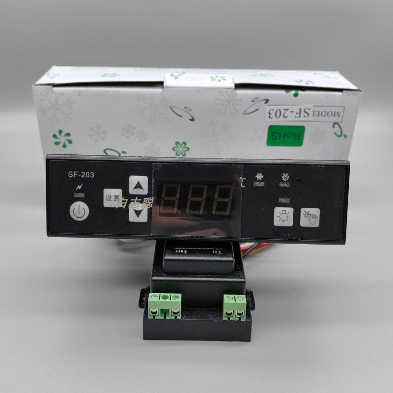SF-203雪糕柜冰柜展示柜微电脑数字温度控制器饮料柜温控器温控仪