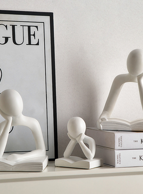 小众抽象人物艺术摆件高级感轻奢客厅书桌面家居饰品创意现代简约