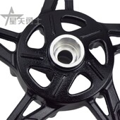 适用超级骊爽DA150S 8前后钢圈轮毂X车圈铝轮轮辋 J150 J125