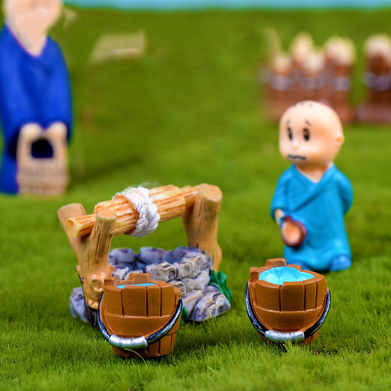 复古怀旧农家小i院乡村生活生产工具场景摆件微景观拼盘造景小饰