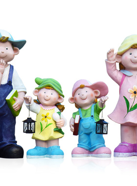 幼儿园卡通人物摆件商场店铺门口迎宾庭院花园装V饰园林景观雕塑