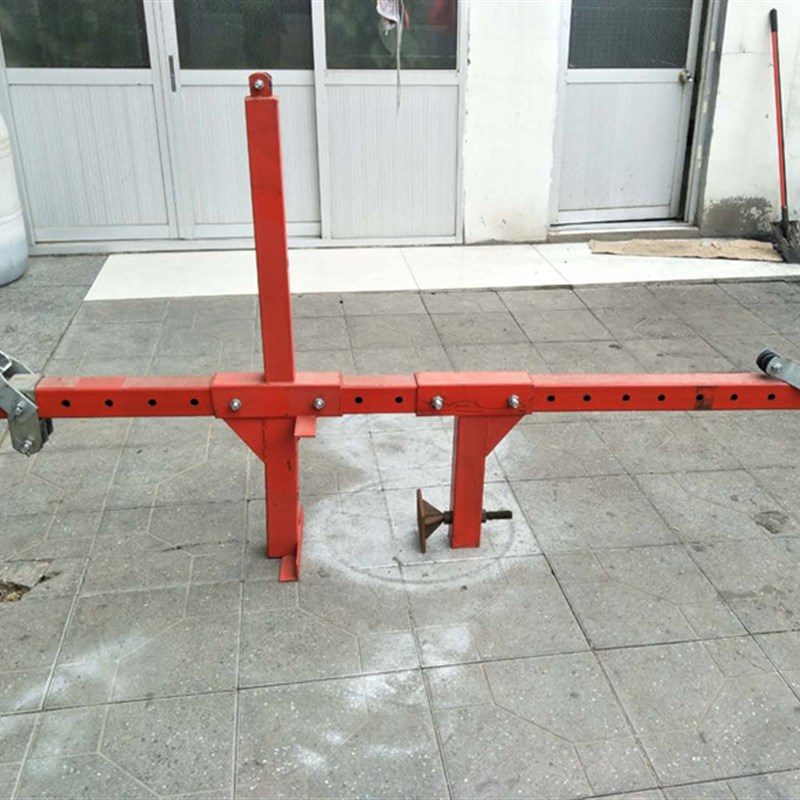 电动吊篮骑墙架子墙骑墙架卡E架安装架喷漆镀锌飞架定做