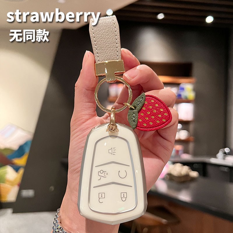 拉克X4 X5 X6C6车钥匙套A全包壳V简约羊皮扣女