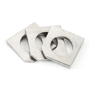 304不锈钢槽钢用方斜垫片缺角平垫片方斜垫片M6M8M10M12M14M16M18