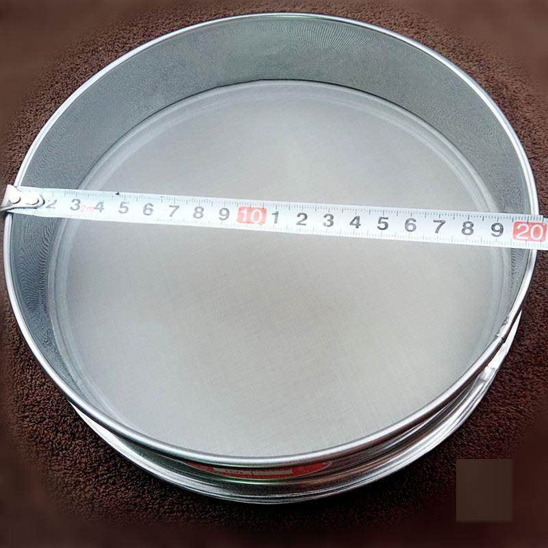 家用过滤网筛密细筛子面粉筛手持烘焙面荞麦皮细100目米塞子80目