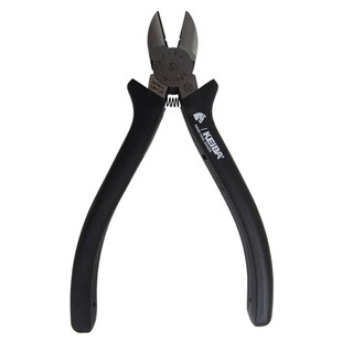 日本进口马牌KEIBA电工斜嘴钳N 206S斜口钳电子钳剪切钳工具 205S