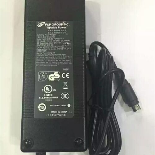 原装正品FSP120-ACA全汉24V5A 120W大口4针显示器充电器 送电源线