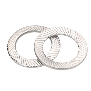 304不锈钢双面防滑垫片防松防滑锁紧双面齿垫圈M4M5M6M8M10M12M16