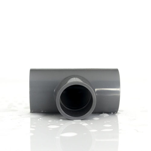 台塑PVC变径三通 UPVC塑料水管件 给水变径异径三通110*75 110*63