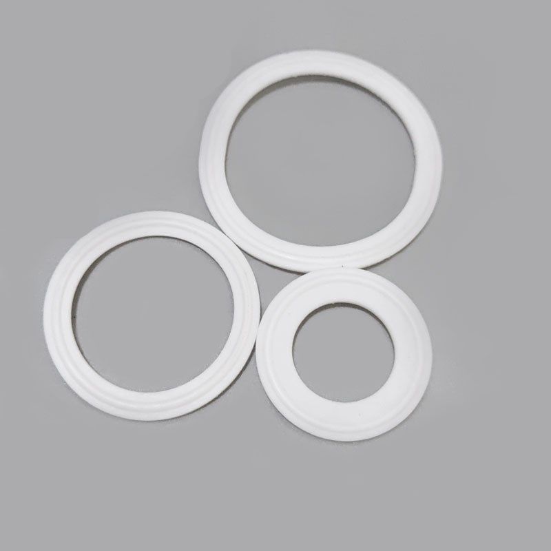 四氟垫片卫生级快装接头垫片食品级四氟乙烯垫法兰密封PTFE密封圈
