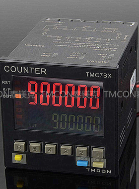 TMC7BX高性能高速计数器 计米器 抗干扰性能好 彩色液晶数字显示