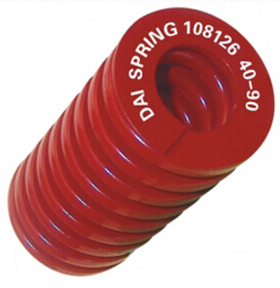 包邮原装日本大同红色弹簧正品 型号:DM 强力模具弹簧内径11 D22