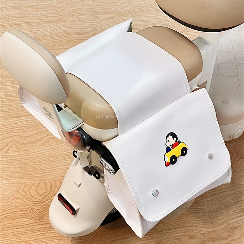 电动车后座挂包放东西神器可爱卡通电瓶自行车后置储物包收纳包