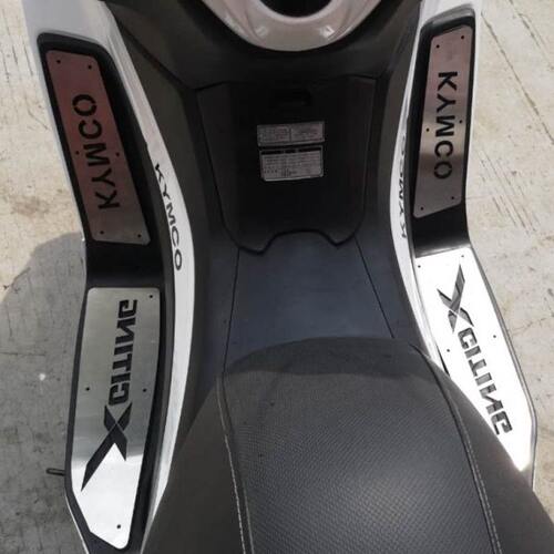 光阳赛艇S350250i\300Ii\400i不锈钢侧脚踏垫脚踏板装饰改装件