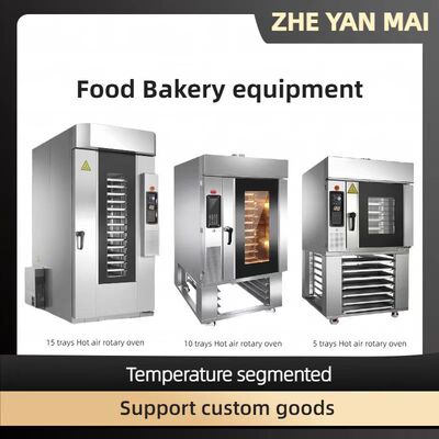 Stainless Steel Bread Oven 5/10/15/32/64 Trays rotary oven