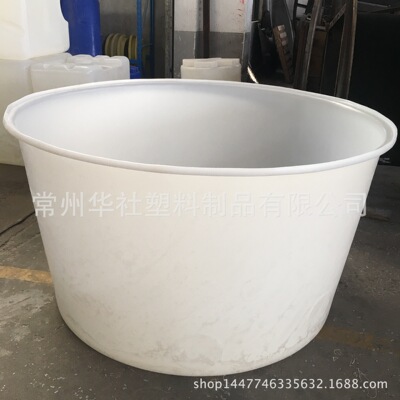 厂家直供1500L吨抗氧化牛津桶  耐酸碱pe圆桶  食品级塑料大桶