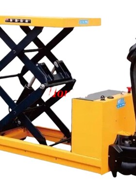 好拉1吨EM1000S全电动升降搬运车全自动液压R升降平台车升降叉车