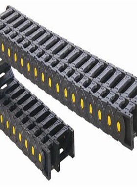 LK45b*50全封闭工程塑料拖链  G工程塑料坦克链